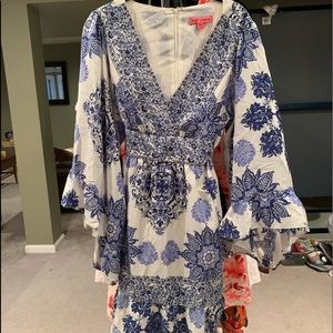 Betsy Johnson Floral Boho Dress